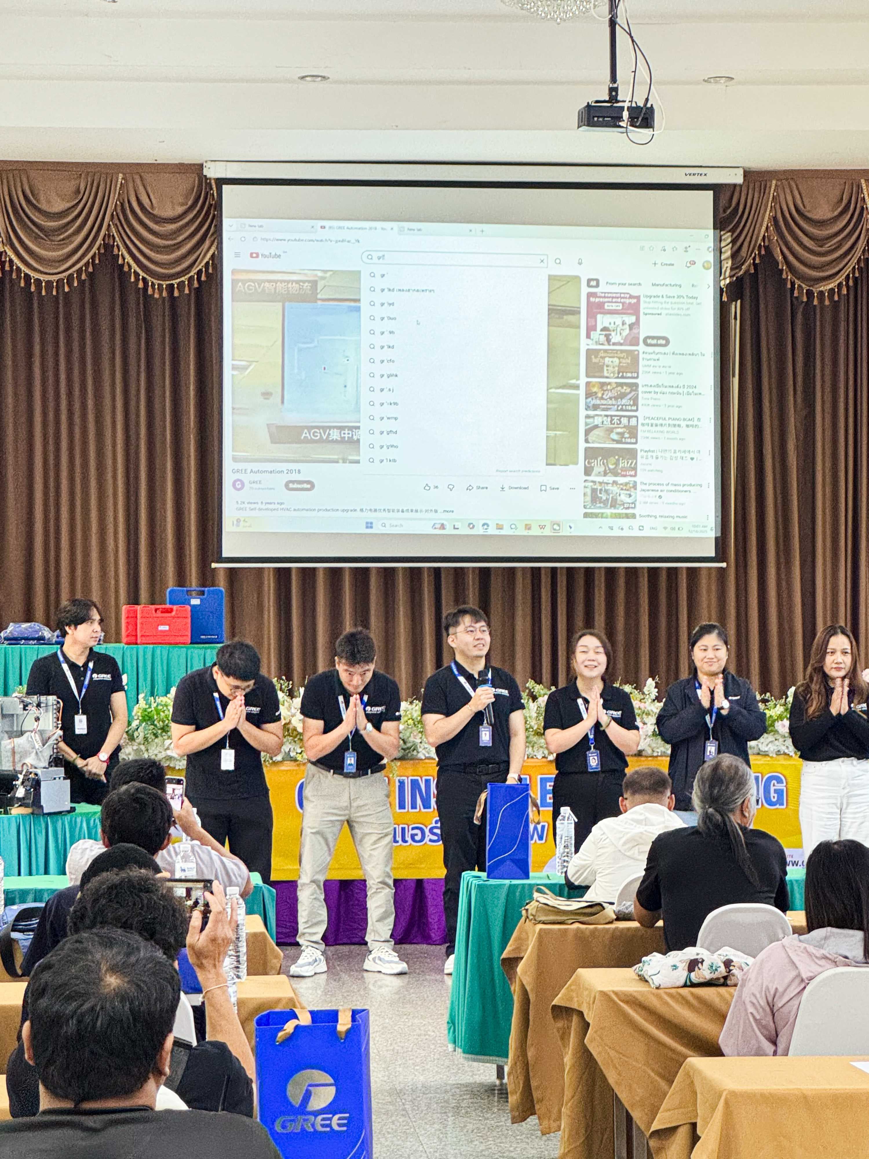 กิจกรรม Gree Installer Gathering เสริมสร้างมาตรฐานการติดตั้งในจังหวัดกาฬสินธุ์